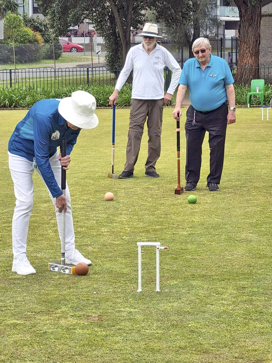 Croquet player invite Torch Publishing Local News Plus